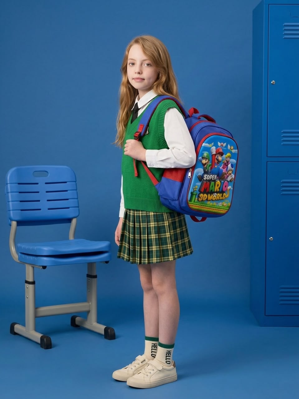 Bolsos combo escolar de 3 piezas