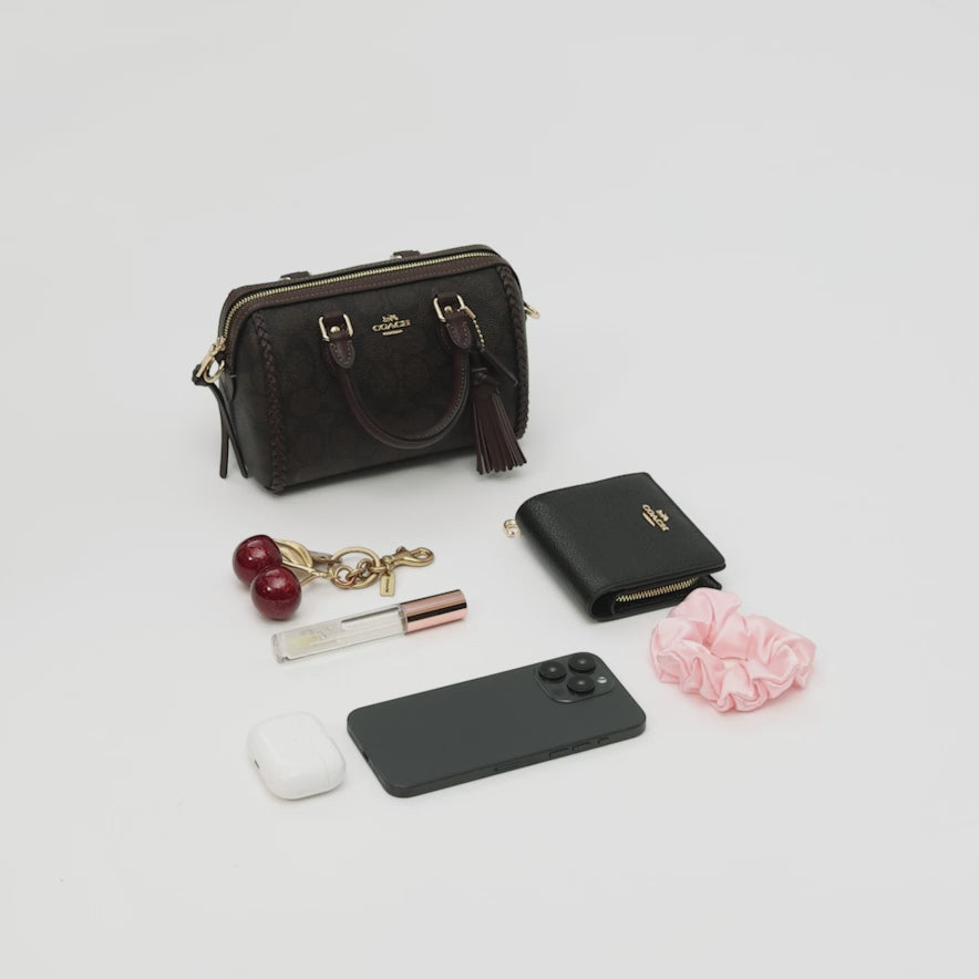 Cartera Coach Rowan Barril